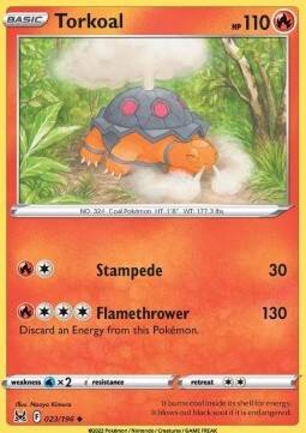 Lost Origin - #023 - Torkoal