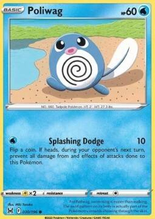 Lost Origin - #030 - Poliwag