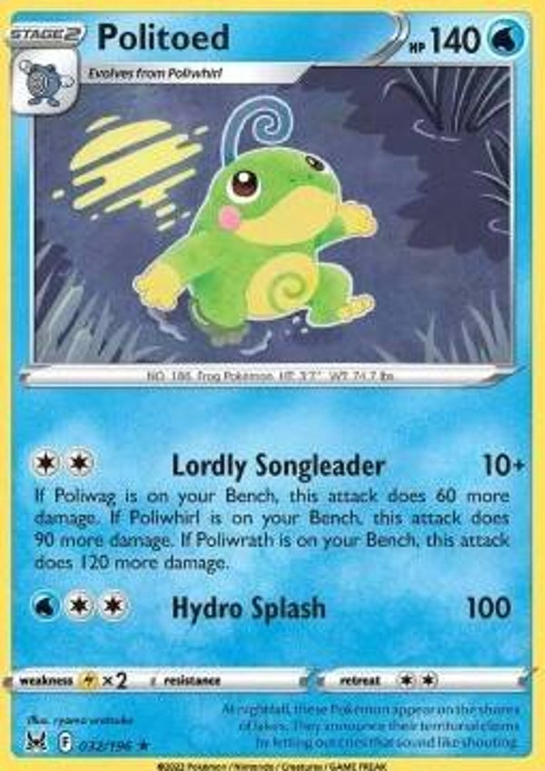 Lost Origin - #032 - Politoed