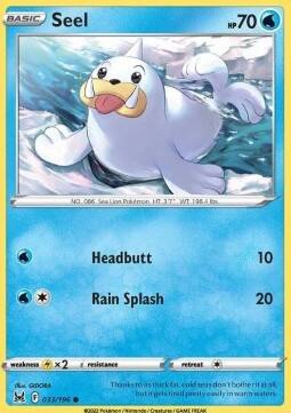 Lost Origin - #033 - Seel