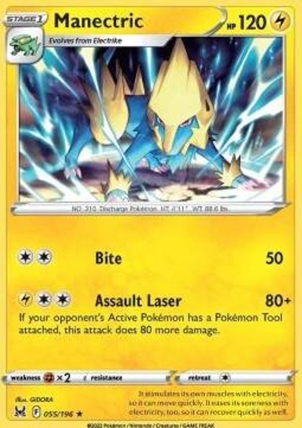 Lost Origin - #055 - Manectric