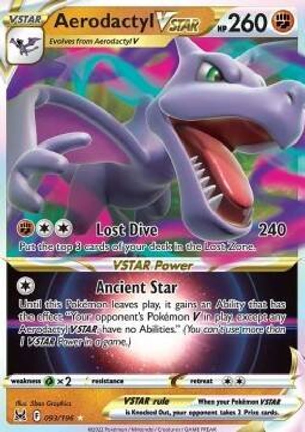Lost Origin - #093 - Aerodactyl VSTAR