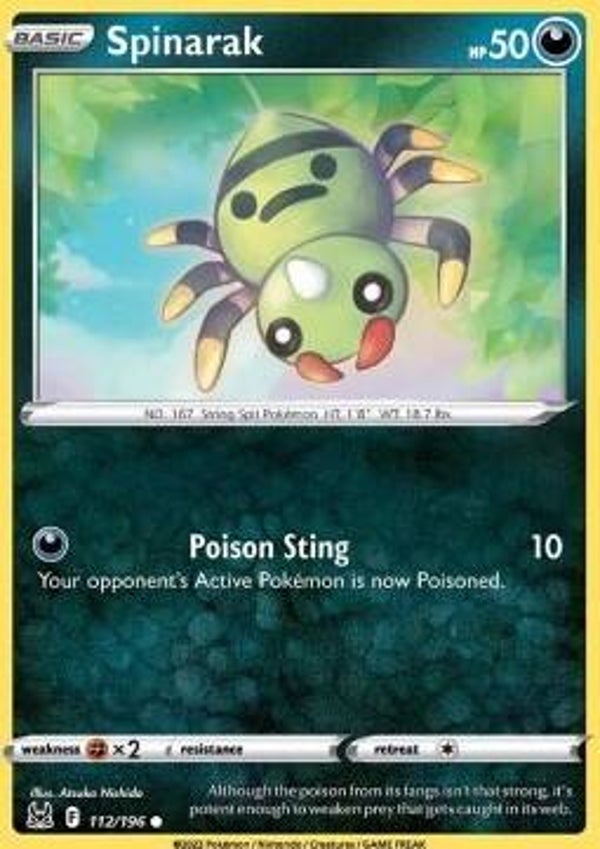 Lost Origin - #112 - Spinarak