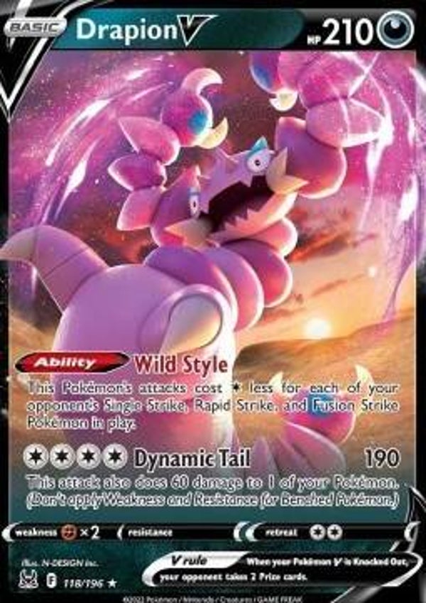 Lost Origin - #118 - Drapion V