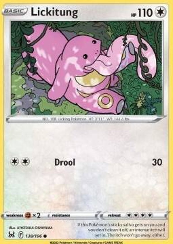Lost Origin - #138 - Lickitung