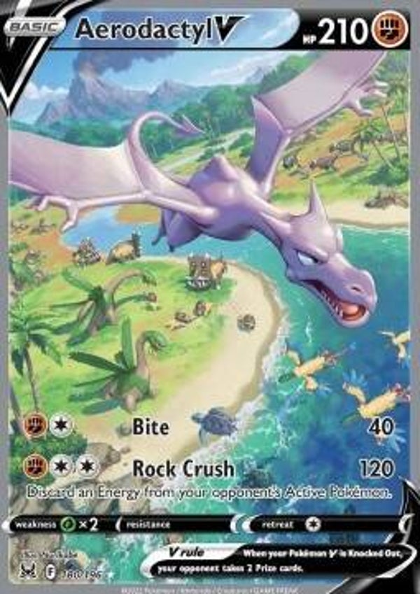 Lost Origin - #180 - Aerodactyl V