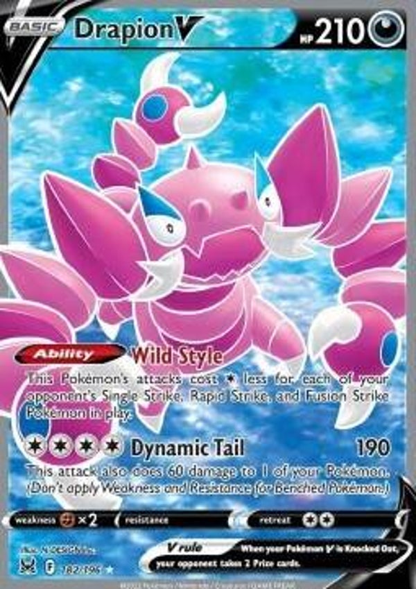 Lost Origin - #182 - Drapion V