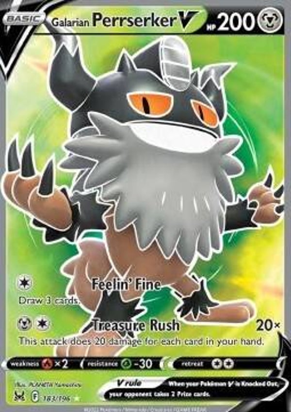 Lost Origin - #183 - Galarian Perrserker V