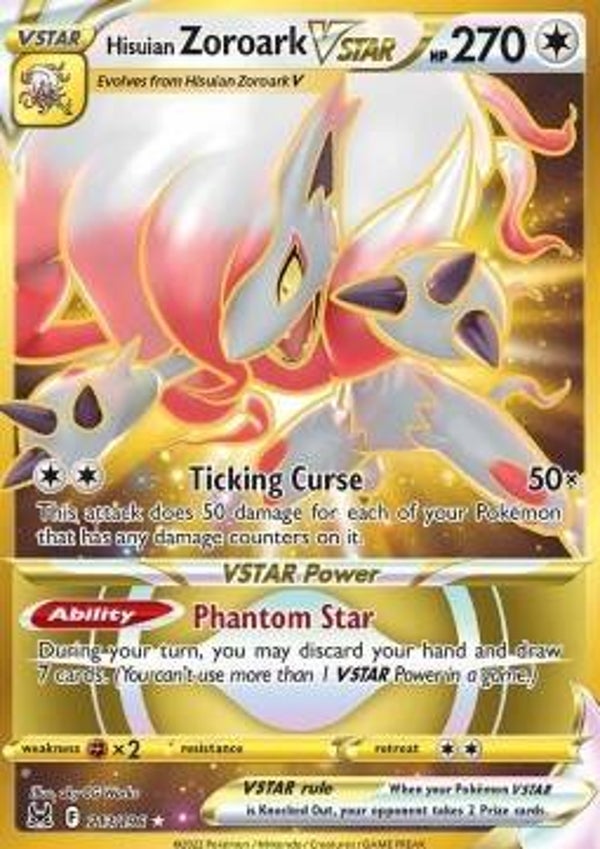 Lost Origin - #213 - Hisuian Zoroark VSTAR