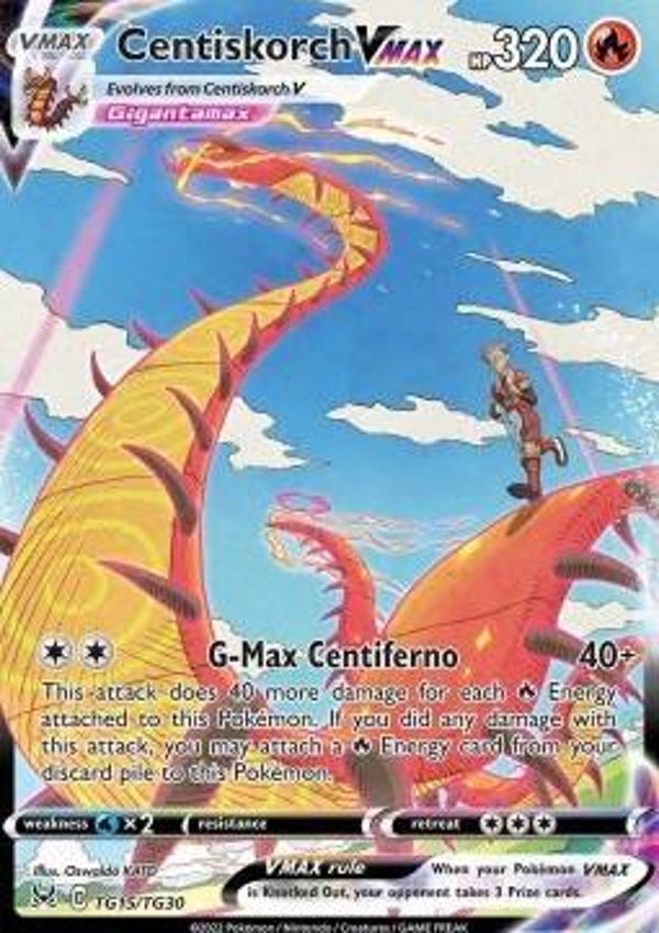 Lost Origin - #TG15 - Centiskorch VMAX