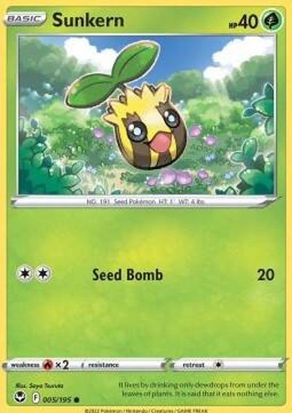 Silver Tempest - #005 - Sunkern