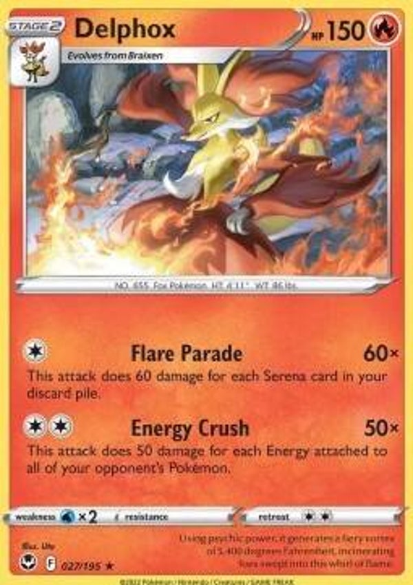 Silver Tempest - #027 - Delphox