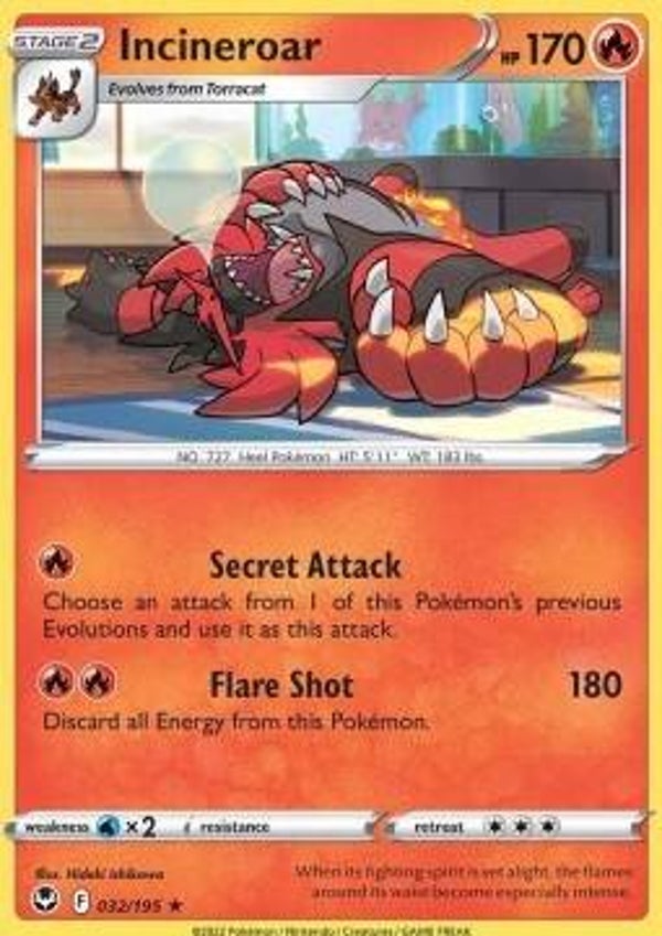 Silver Tempest - #032 - Incineroar