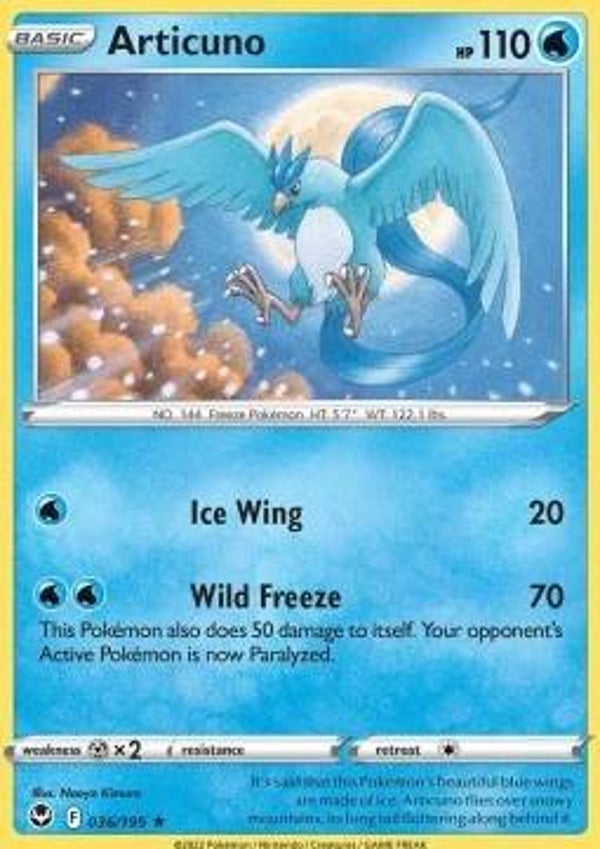 Silver Tempest - #036 - Articuno