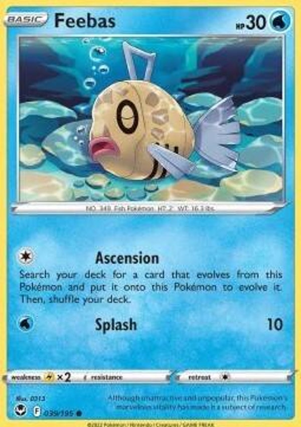 Silver Tempest - #039 - Feebas