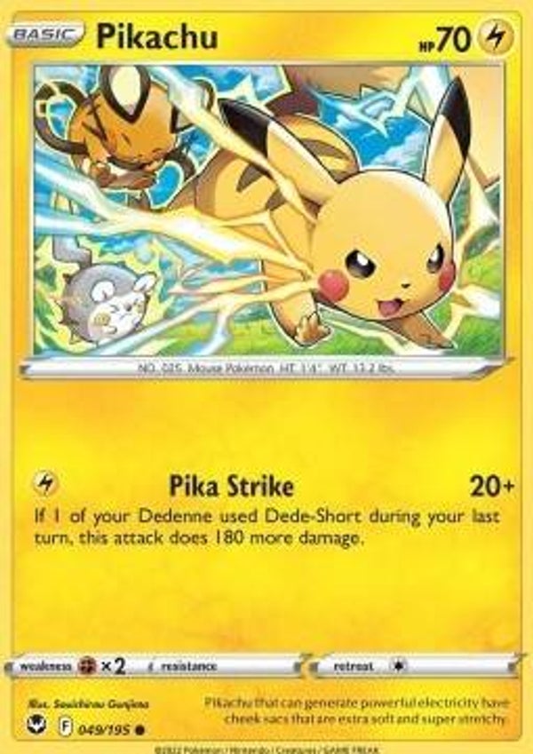 Silver Tempest - #049 - Pikachu