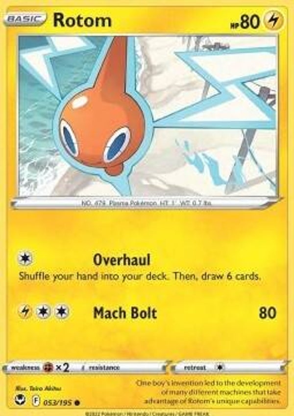 Silver Tempest - #053 - Rotom