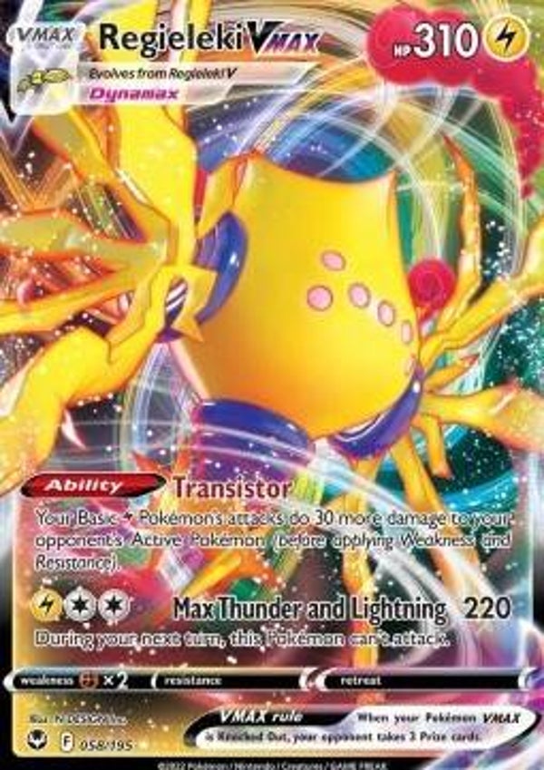 Silver Tempest - #058 - Regieleki VMAX