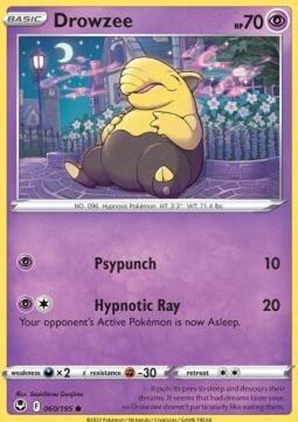 Silver Tempest - #060 - Drowzee