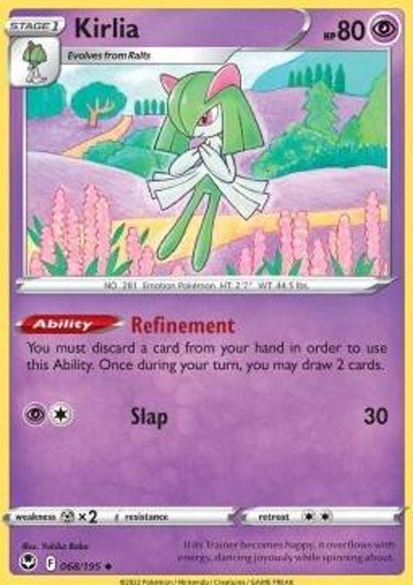 Silver Tempest - #068 - Kirlia