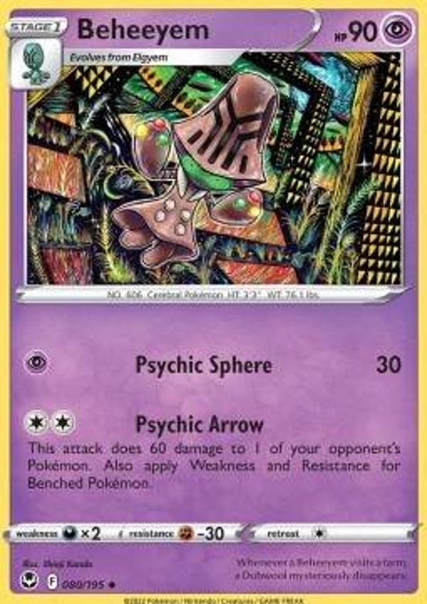 Silver Tempest - #080 - Beheeyem