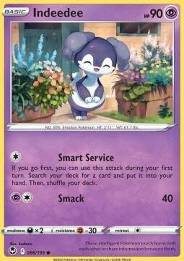 Silver Tempest - #086 - Indeedee