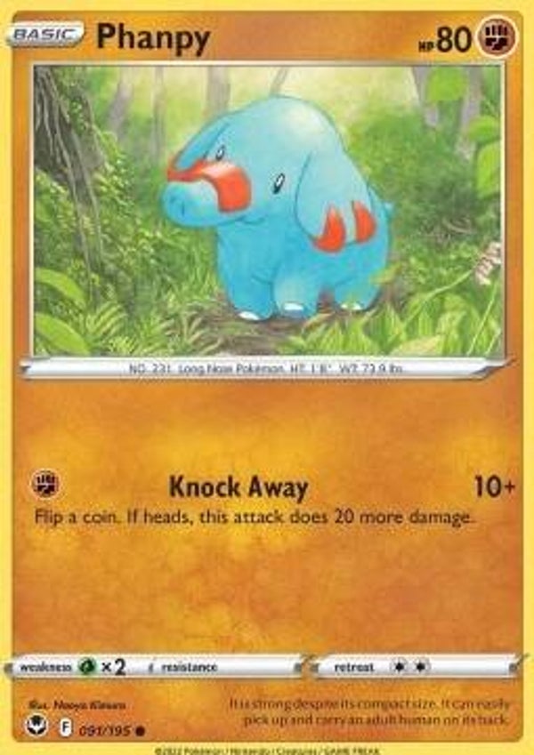 Silver Tempest - #091 - Phanpy