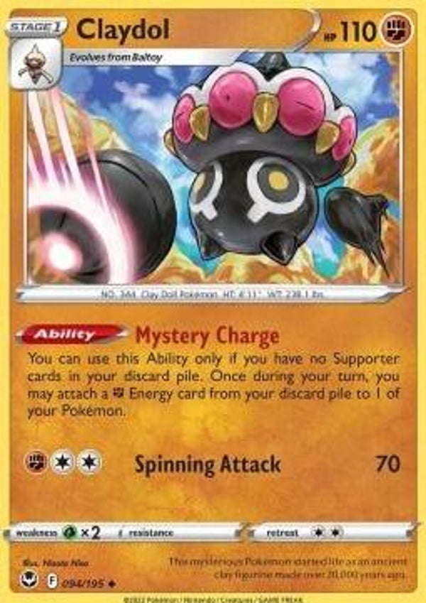 Silver Tempest - #094 - Claydol