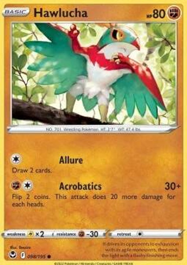 Silver Tempest - #098 - Hawlucha