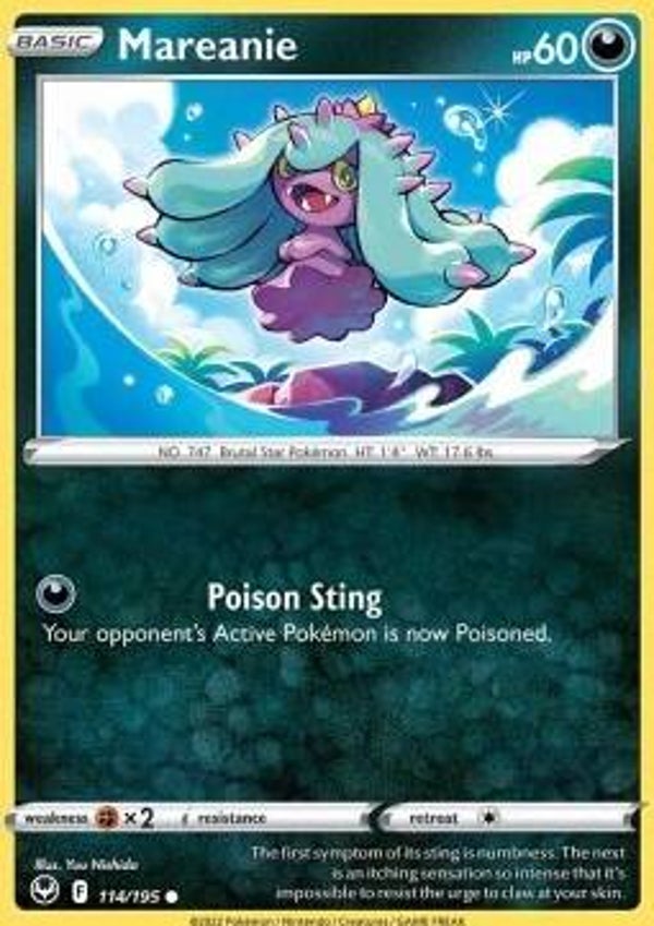 Silver Tempest - #114 - Mareanie