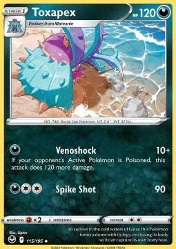 Silver Tempest - #115 - Toxapex