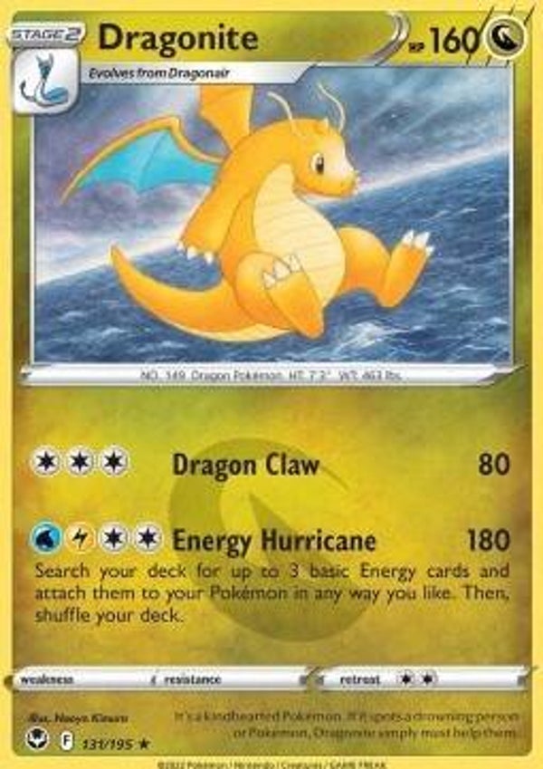 Silver Tempest - #131 - Dragonite