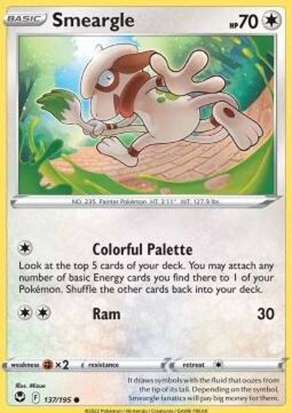 Silver Tempest - #137 - Smeargle