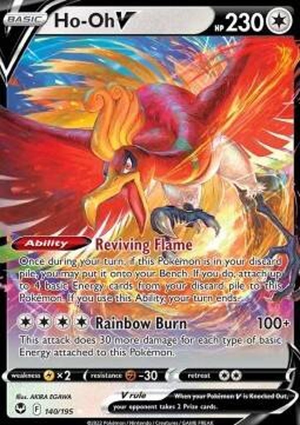 Silver Tempest - #140 - Ho-Oh V