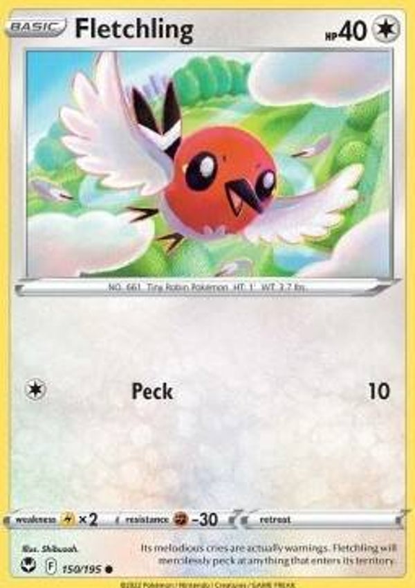 Silver Tempest - #150 - Fletchling