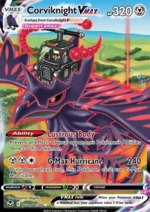 Silver Tempest - #TG19 - Corviknight VMAX