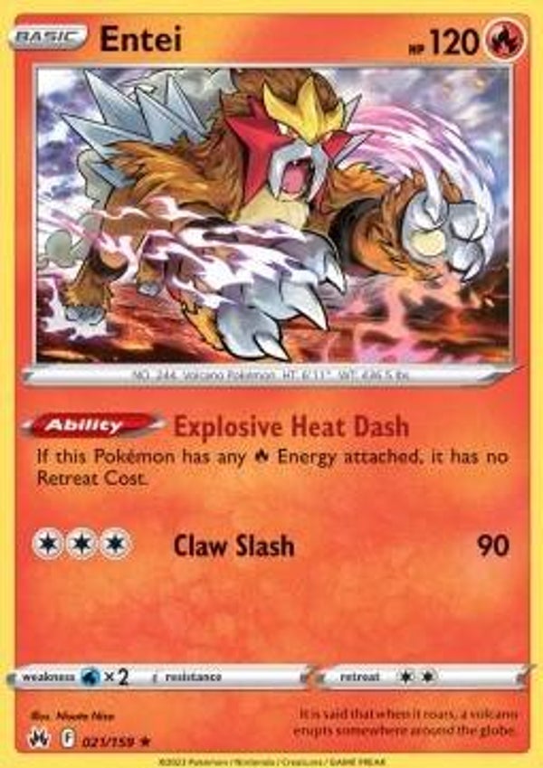 Crown Zenith - #021 - Entei