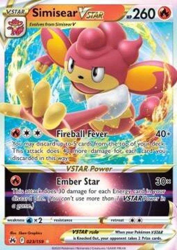 Crown Zenith - #023 - Simisear VSTAR