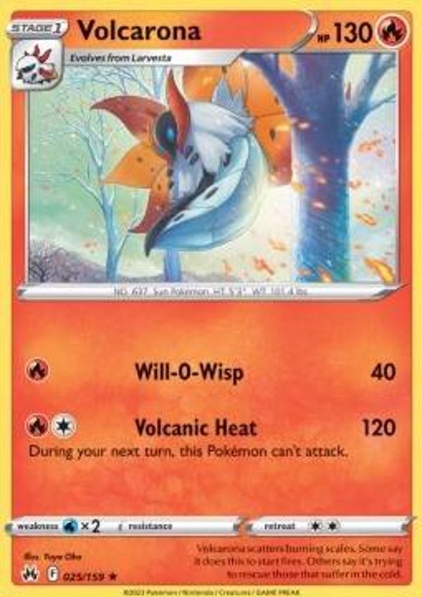 Crown Zenith - #025 - Volcarona