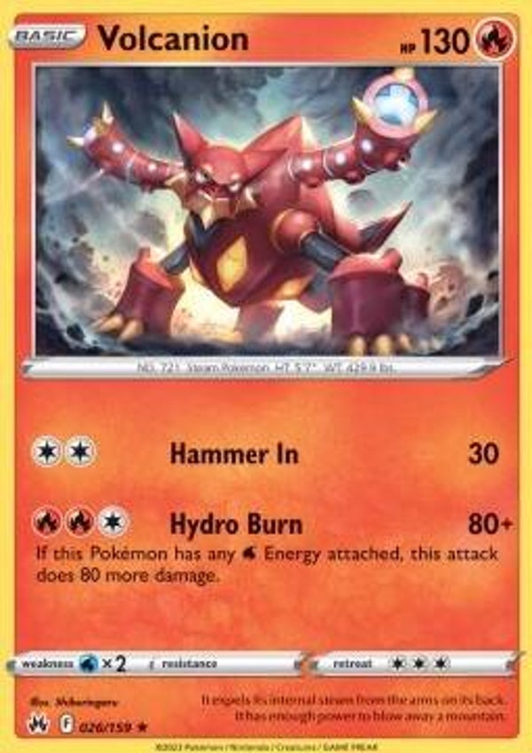 Crown Zenith - #026 - Volcanion