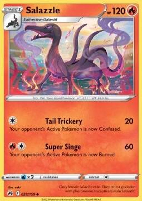 Crown Zenith - #028 - Salazzle