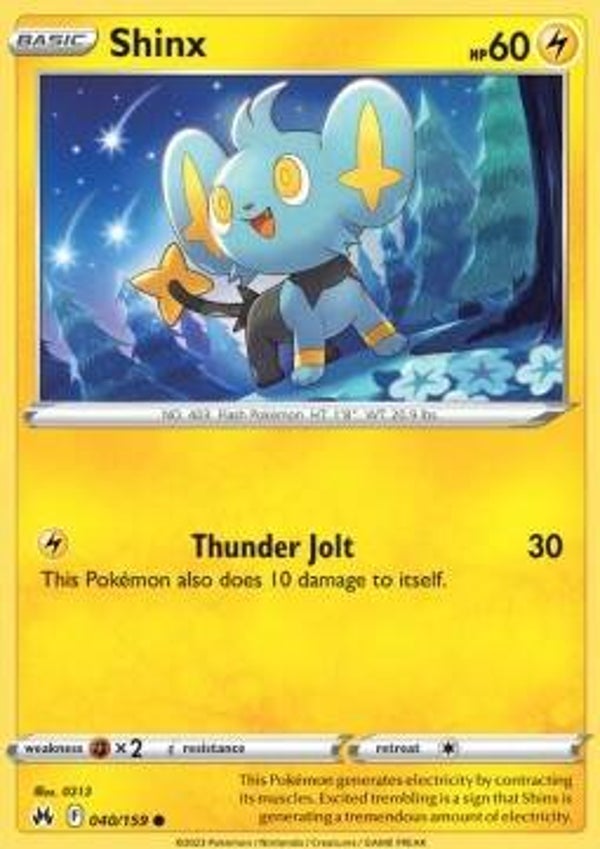 Crown Zenith - #040 - Shinx