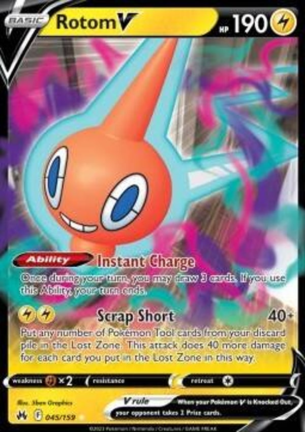 Crown Zenith - #045 - Rotom V