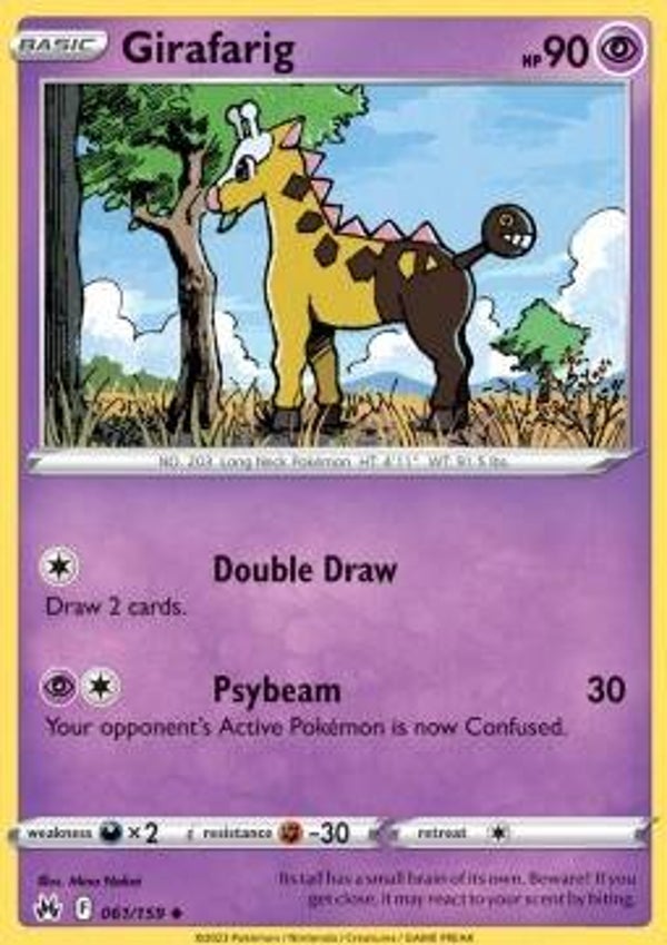 Crown Zenith - #061 - Girafarig