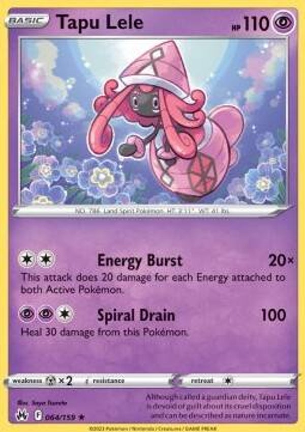 Crown Zenith - #064 - Tapu Lele