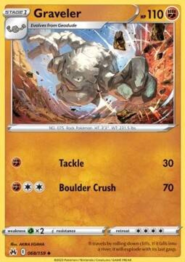 Crown Zenith - #068 - Graveler