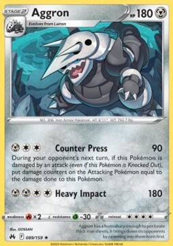 Crown Zenith - #089 - Aggron