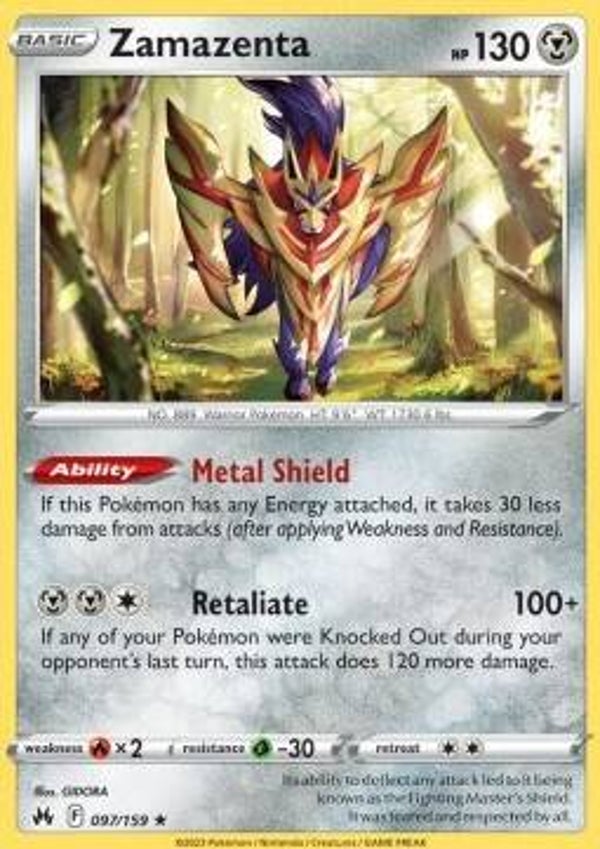 Crown Zenith - #097 - Zamazenta