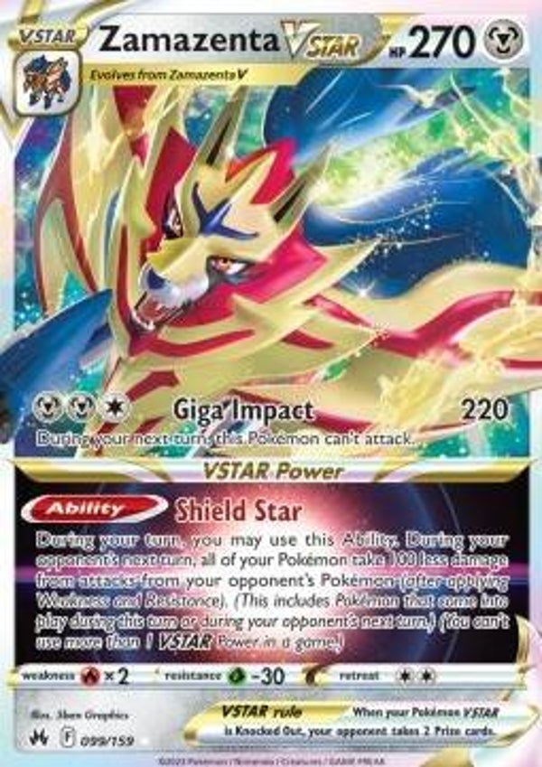 Crown Zenith - #099 - Zamazenta VSTAR