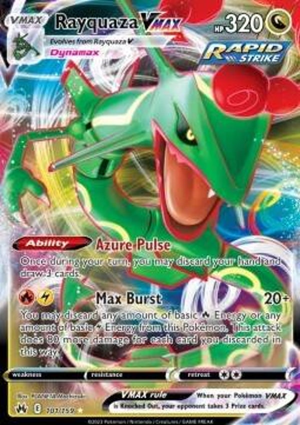 Crown Zenith - #101 - Rayquaza VMAX